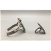 Image 3 : Vintage Turquoise Bracelet and Ring