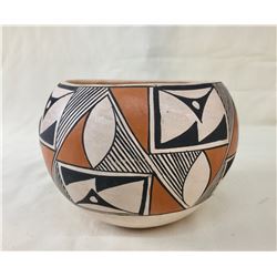 Vintage Acoma Pot, Signed PC