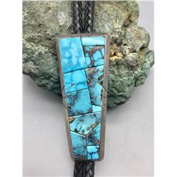 Fancy Turquoise Bolo Tie - Duckapoo