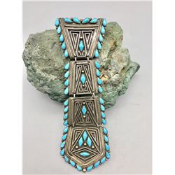 Sterling Silver and Turquoise Tie! B. Betoney