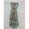 Image 2 : Sterling Silver and Turquoise Tie! B. Betoney