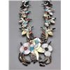 Image 2 : Vintage Zuni Inlay Squash Style Necklace