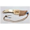 Image 1 : Eagle Handle (Bone) Knife by Lloyd Notah