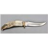 Image 2 : Eagle Handle (Bone) Knife by Lloyd Notah