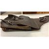 Image 11 : Leather Saddle Bags with Brand