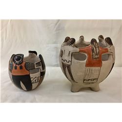 Two Tohono O’Odham Friendship Pots