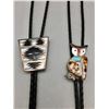 Image 3 : Two Vintage Zuni Bolo Ties