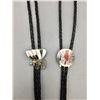 Image 3 : Two Vintage Zuni Bolo Ties