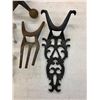 Image 3 : Antiques! Boot Jacks, Cast Iron Jacks, Crows Feet