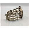 Image 2 : Vintage Turquoise and Sterling Silver Bracelet