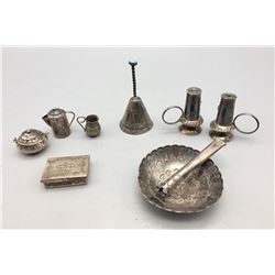 Group of Fred Harvey Era Silver Items