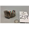 Image 11 : Sterling Silver and Multi-Stone Inlay Bracelet