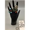 Image 7 : Group of Five Vintage Rings