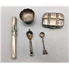 Image 1 : Group of Miscellaneous Boxes, Spoons, Etc.