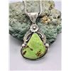 Image 1 : Nice Green Turquoise Necklace