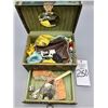 Image 18 : Ladies Vanity Box with Pistol, Small Knife, etc.
