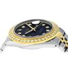 Image 9 : Rolex Mens 2 Tone 18K Black 2.5 ctw Diamond Datejust Wristwatch With Rolex Box &