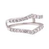 Image 1 : 0.90 ctw Diamond Ring Guard - 14KT White Gold