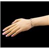 Image 3 : 0.15 ctw Diamond Bracelet - 14KT White Gold