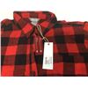 Image 3 : Ladies Natural Reflections Buffalo Plaid Long Flannel- Large (missing a buttton)