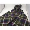 Image 1 : Quagga Plaid Shawl (missing button) O/S