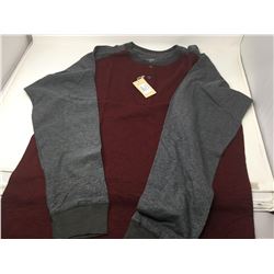 Red Head Brand Henley Top- L (stitch under right arm is poorly stitched)