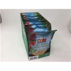 Lot of Dole Sliced Peaches- Fridge Packs (8 x 382ml)