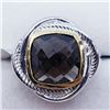 Image 2 : Brass Men'S Smokey Topaz(5.3ct) Ring (~weight 9.63g), Suggested Retail Value $200