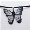 Image 2 : Butterfly Fashion Jewelry Necklace, Suggested Retail Value $100