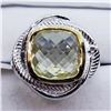 Image 2 : Brass Men'S Lemon Topaz(5.8ct) Ring (~weight 9g), Suggested Retail Value $200