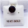 Image 4 : 10K Yellow Gold Garnet (8Mm) Pendant, Made in Canada, Suggested Retail Value $200