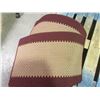 Image 1 : Lot of 2 Mats (50 cm x 80 cm) Wine Colour