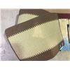 Image 1 : Lot of 2 Mats (50 cm x 80 cm) Brown Colour