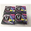 Image 1 : Lot of U by KotexRegular Unscented Tampons (4 x18)