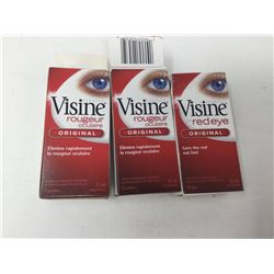 Lot of Original Visine(3 x 15ml)