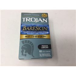 Lot of Trojan BareskinCondoms (10 ct)