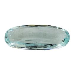 7.37 ct.Natural Oval Cut Aquamarine