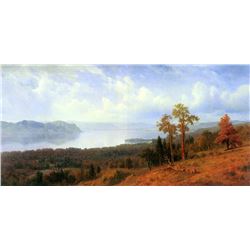 View of the Hudson River Valley by Albert Bierstadt