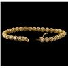 Image 3 : 2.74 ctw Diamond Bracelet - 14KT Yellow Gold