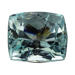 5.85 ct.Natural Cushion Cut Aquamarine