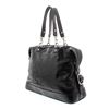 Image 6 : Celine Black Distressed Patent Leather Shoulder Handbag