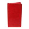 Image 1 : Louis Vuitton Red Epi Leather Checkbook Wallet