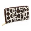 Image 2 : Louis Vuitton White Monogram Kusama Pumpkin Dot Zippy Wallet