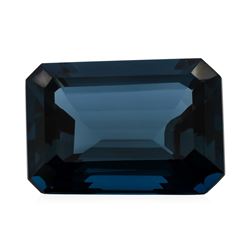 32.93 ct. Natural Emerald Cut London Blue Topaz