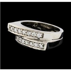 0.44 ctw Diamond Ring - 14KT White Gold