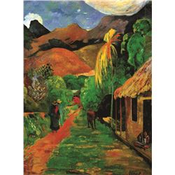 Paul Gauguin Chemin A Pepeete