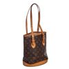 Image 5 : Louis Vuitton Monogram Canvas Leather Petit Bucket PM Bag