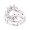 Image 3 : 0.70 ctw Diamond Ring Guard - 14KT White Gold