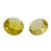 Image 1 : 1.18 ctw.Natural Round Cut Citrine Quartz Parcel of Two