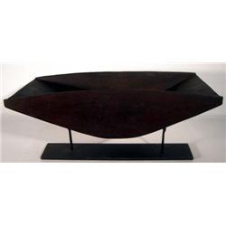 A FINE MATTY ISLAND BOWL, (apia nie/wuvulu),of wo